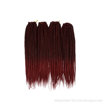 Made in China 12 inch Japan Low Temperature Fiber 12 Inch Wig Black Women Crochet Braid